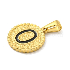 Placcatura ionica (ip) ciondoli in acciaio inossidabile smaltato 304&nbsp;STAS-R231-19O-G