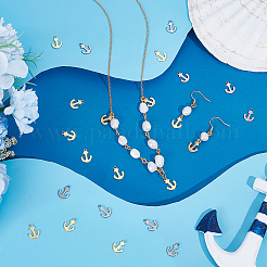 120 шт. 2-х цветные подвески из нержавеющей стали STAS-UN0063-87