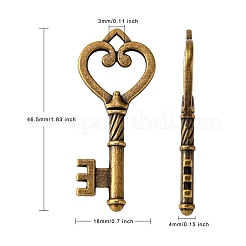 Pendente in lega stile tibetano&nbsp;MLF1312Y-NF