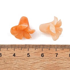 Perles de corail synthétiques teintes&nbsp;GG-H001-01C-07