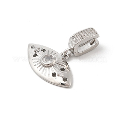 Латунные микро проложить кубического циркония подвески&nbsp;KK-U047-14P