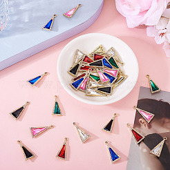 36 шт. подвески из цинкового сплава 6 цветов ALRI-TA0001-36