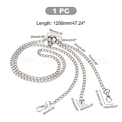 Correa de hierro ajustable para bolso&nbsp;FIND-WH0082-66B