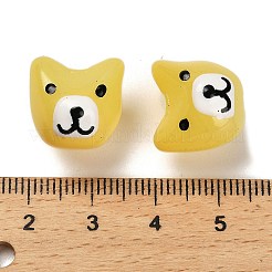 Выпечка окрашенные стеклянные бусины&nbsp;LAMP-I028-02H