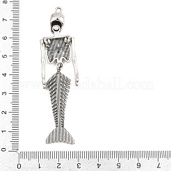 Grandi pendenti in lega di stile tibetano di halloween&nbsp;LS-AL-CBA1187-15AS