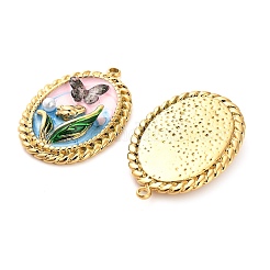 Подвески из нержавеющей стали 304 с эмалью&nbsp;STAS-B084-14G-03