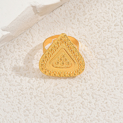 Геометрические треугольные металлические регулируемые кольца для женщин VQ1035