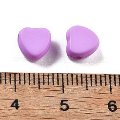 Непрозрачные акриловые бусины MACR-C034-01D