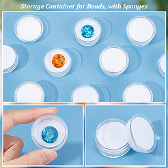 Пластиковые бисера контейнеры CON-WH0086-120A