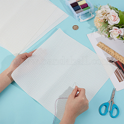 Kreuzstichtuch aus PVC und Polyester&nbsp;DIY-WH0010-51B