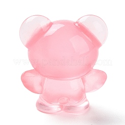 Ornements mignons de petit ours en résine lumineuse&nbsp;RESI-Z008-01A