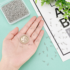 1000 шт. железные скобы для крепления колышков с винтовым ушком IFIN-DC0001-01P