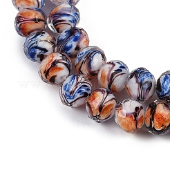 Ручной золотой песок бусины бисер нитей LAMP-R141-8mm-20