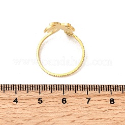 Кольца-манжеты из нержавеющей стали 304 для женщин&nbsp;RJEW-F193-04G