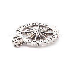 Тибетский сплав стиля большие кулоны FIND-C008-07AS