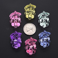 Прозрачные акриловые бусины MACR-S373-78-B