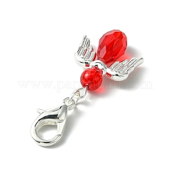 Стеклянные подвески в виде ангела&nbsp;HJEW-JM01546