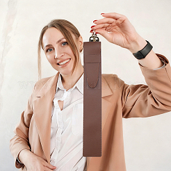 2 Stück Aufbewahrungskoffer für Drumsticks aus Leder in 2 Farben&nbsp;AJEW-CL0005-92