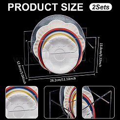 2 Satz Acrylplatten-Aufbewahrungsständer&nbsp;AJEW-UN0002-63