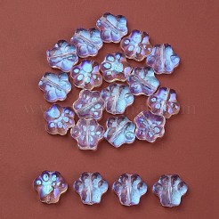 Прозрачные стеклянные бусины&nbsp;GGLA-YW0001-12