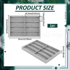 Бархатные подставки для ювелирных изделий&nbsp;ODIS-WH0086-165A