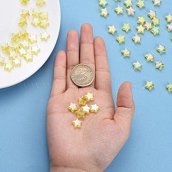 Экологичные прозрачные акриловые бусины&nbsp;TACR-YW0001-01C