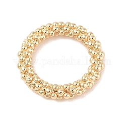 Латунь закрыт прыжок кольца KK-S369-02G-03