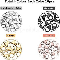 Вакуумное покрытие pvd нержавеющая сталь 304 карабины-лобстеры STAS-UN0007-65