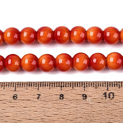 Stränge aus Imitations-Tigeraugen-Glasperlen&nbsp;GLAA-Q106-03A-B05