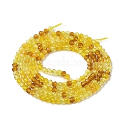 Прозрачные стеклянные бусины GLAA-H027-01H