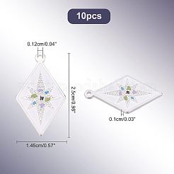 10 шт. подвески из нержавеющей стали 304&nbsp;STAS-NB0001-28