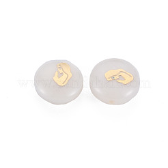 Бусины из натуральных пресноводных ракушек SHEL-S278-051