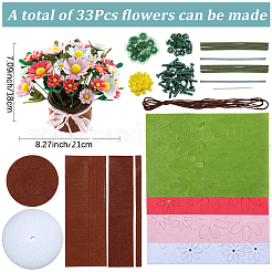 1 Set Vliesstoff-Materialpaket&nbsp;DIY-SC0032-33B