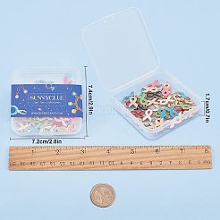 Наборы для самостоятельного изготовления подвесок на тему лент с информацией&nbsp;DIY-SC0014-18