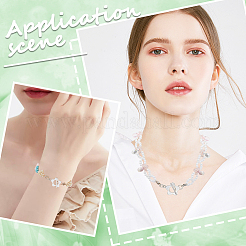 120 шт. застежки-тоггл в тибетском стиле с цветочным узором FIND-SP0001-59