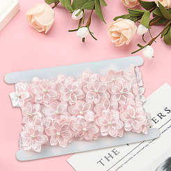 2 ярд цветочной кружевной отделки из полиэстера&nbsp;OCOR-CY0002-69D