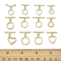 20 шт. 12-х стилевые застежки-тоглы из сплава FIND-FS0004-53G