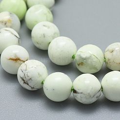 Бусы натуральная австралийская бирюза (яшма) G-D0010-06A-8mm