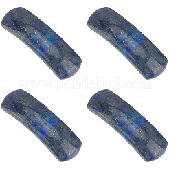 4 Stück natürliche Lapislazuli-Anschlussanhänger&nbsp;G-SC0003-70B