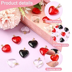 18 шт. подвески из стекла&nbsp;GLAA-YW0004-33