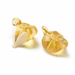 Ручной прозрачные бусины бусины LAMP-T011-12E