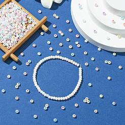 1280 шт. 8-х цветные непрозрачные стеклянные бусины&nbsp;SEED-CJ0001-24