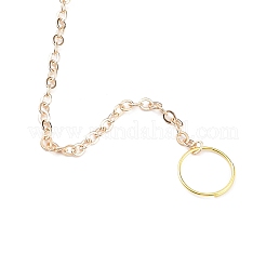 Латунные большие подвесные украшения HJEW-M005-01G-01