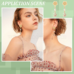 30 шт. фурнитура для сережек-гвоздиков из нержавеющей стали 304 STAS-DC0010-96