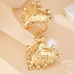 Большие браслеты-манжеты из сплава в форме сердца и наборы колец-манжет FS-WGD3ED0-01