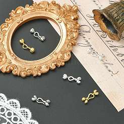 6 шт. 3-х цветные застежки-крючки из цинкового сплава&nbsp;FIND-CJ0005-10