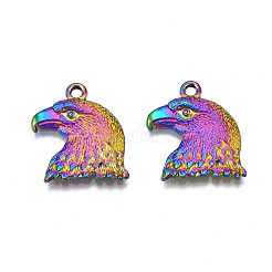 Pendentifs en alliage de couleur arc-en-ciel sertis d'émail&nbsp;PALLOY-S180-315