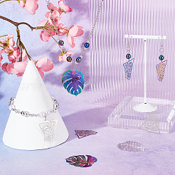 40 шт. 4 шт. филигранные подвески из нержавеющей стали 201&nbsp;STAS-DC0010-05