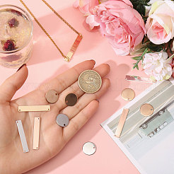 Подвески из латуни и нержавеющей стали 304&nbsp;KK-CA0002-83