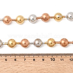 Collane con catene a sfere in acciaio inossidabile 304 per unisex&nbsp;NJEW-K305-01A